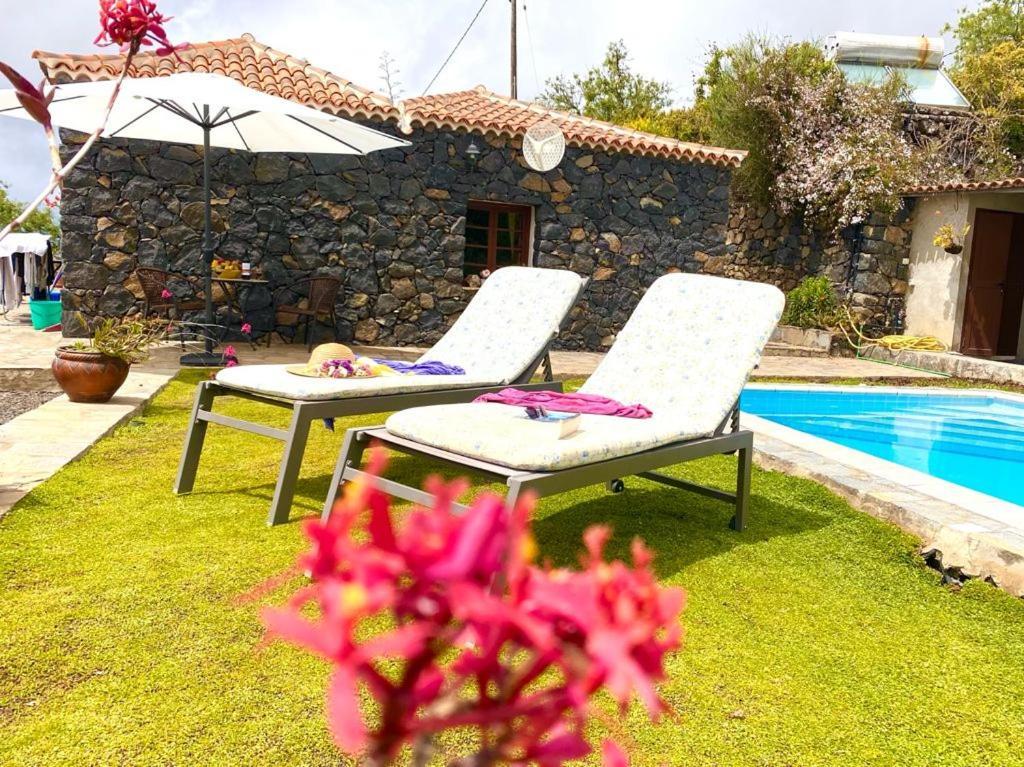 Climatized Pool Free Wifi Casa Rural Las Pareditas Тихарафе Экстерьер фото